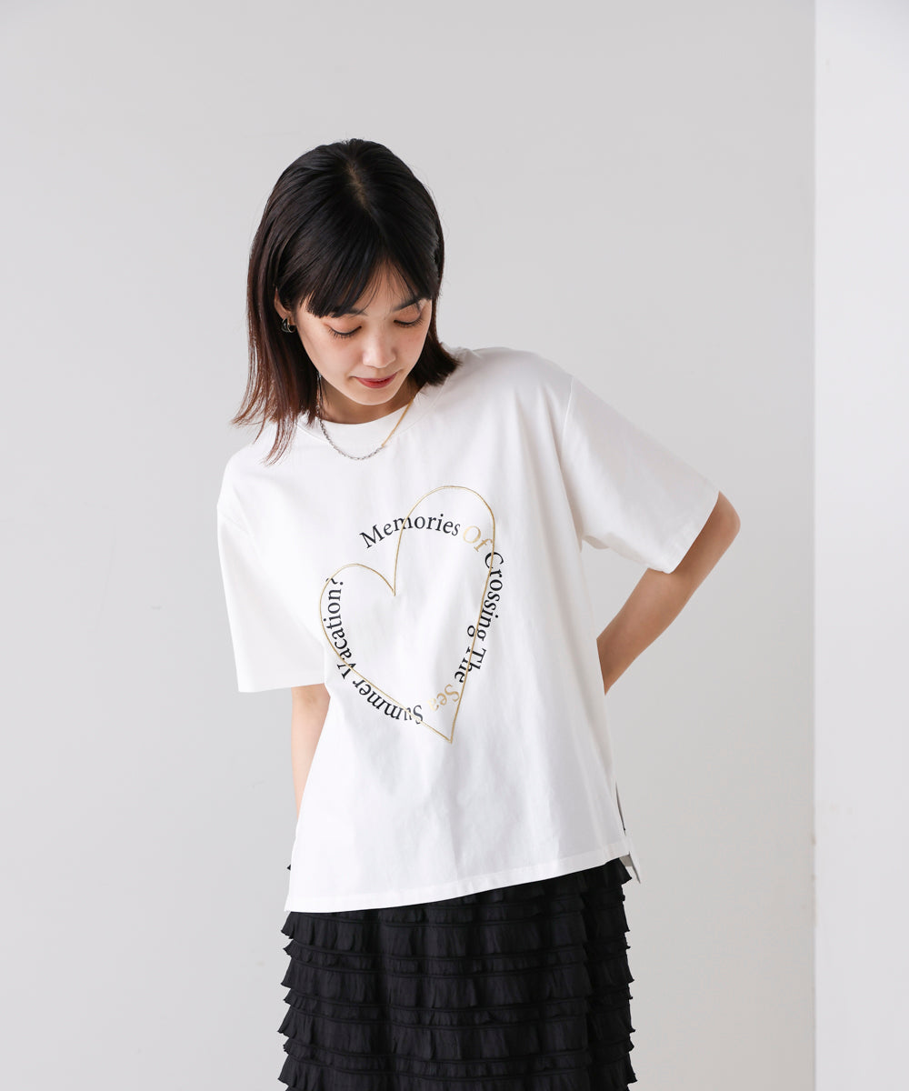 HEARTモチーフTee