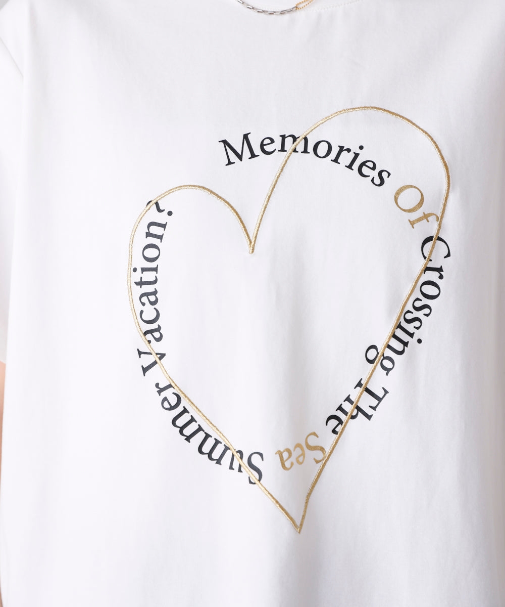 HEARTモチーフTee