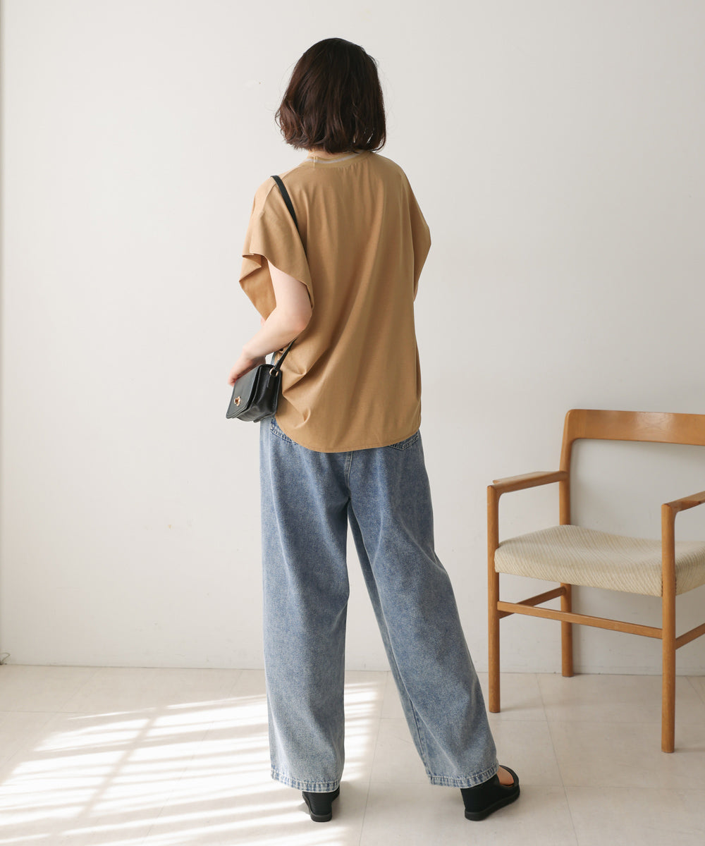 衿ラインプルオーバー