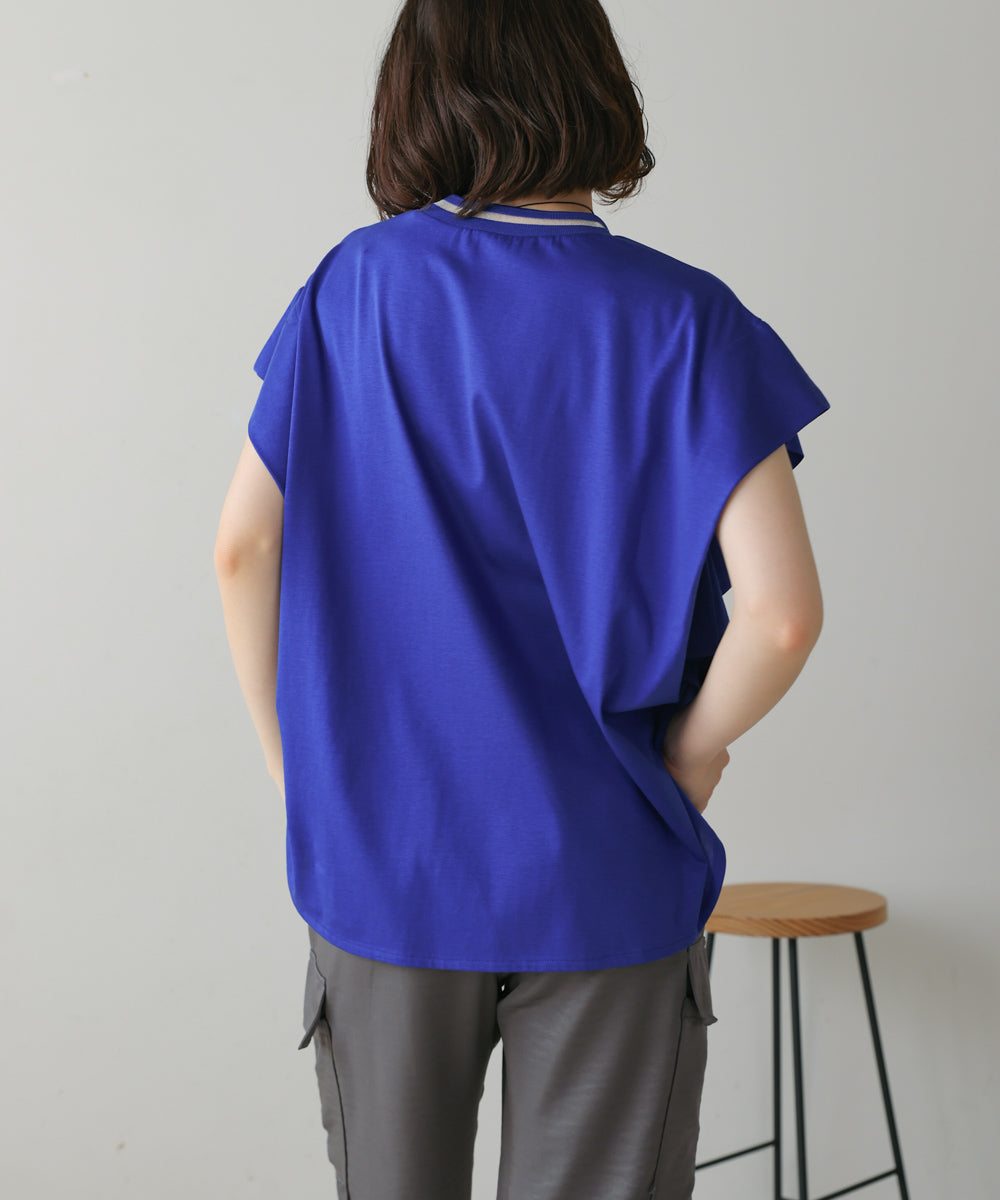 衿ラインプルオーバー