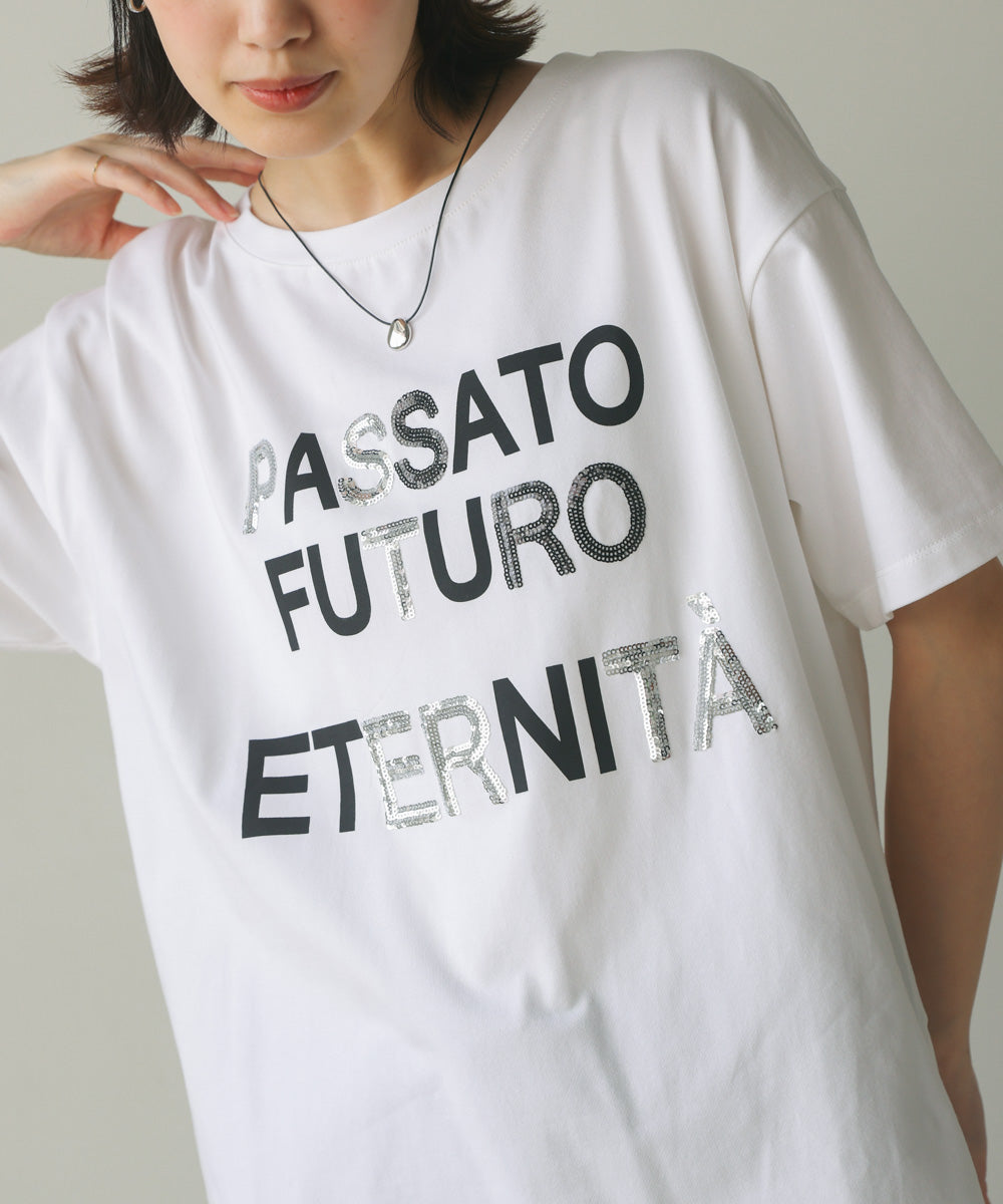 スパンコールロゴT