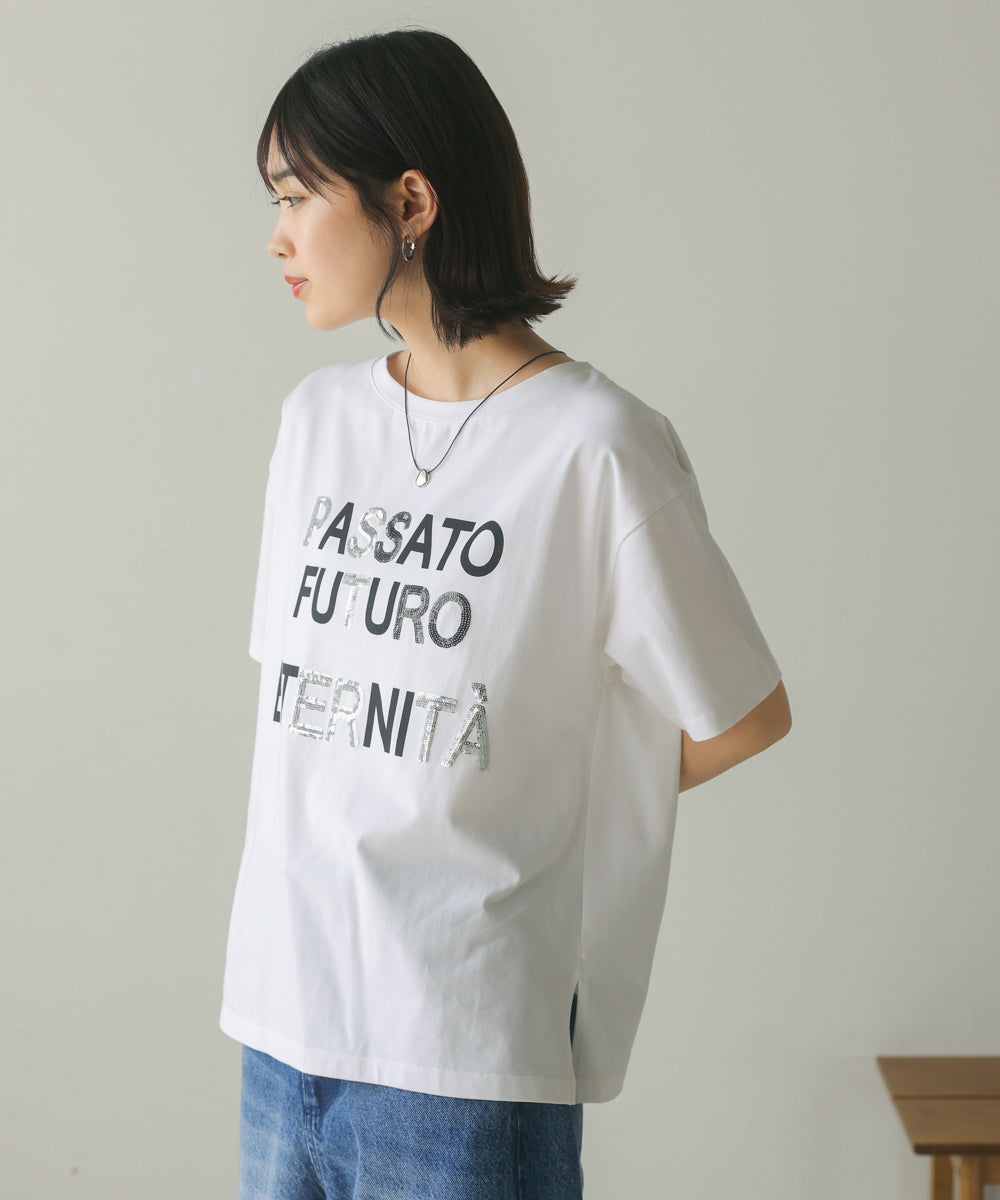 スパンコールロゴT