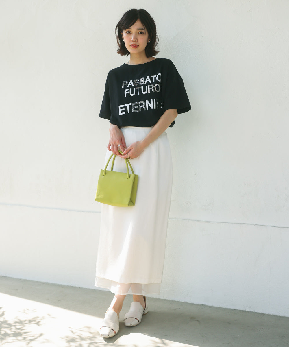 スパンコールロゴT