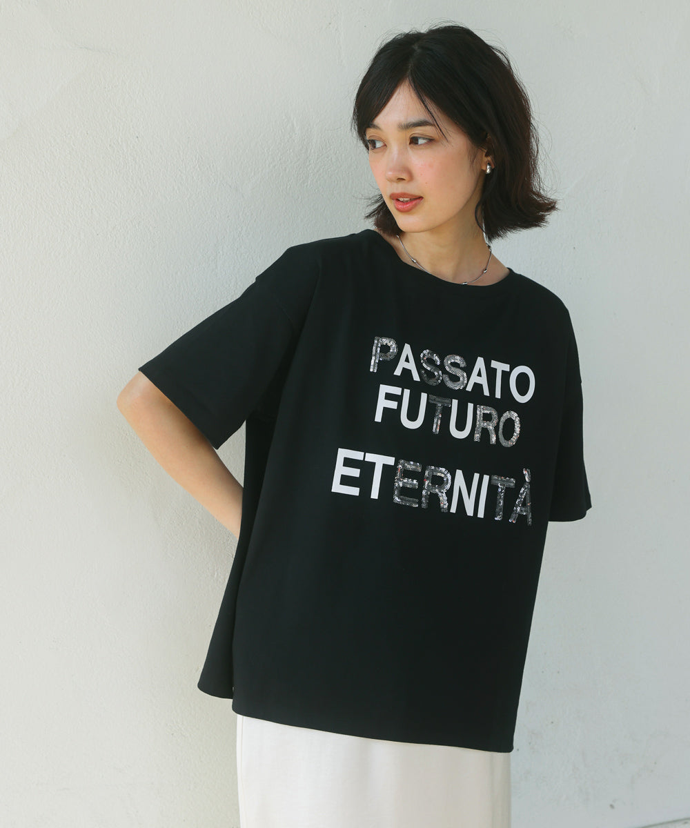 スパンコールロゴT