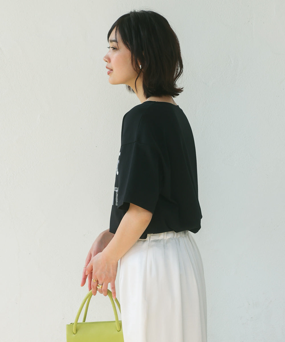 スパンコールロゴT