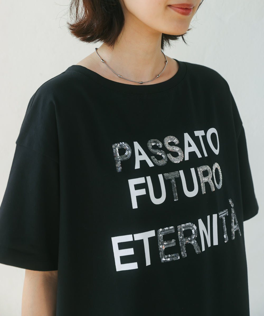 スパンコールロゴT