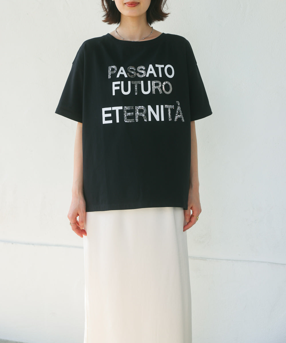 スパンコールロゴT