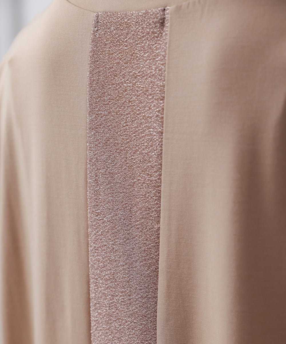 バックラメラインワンピース