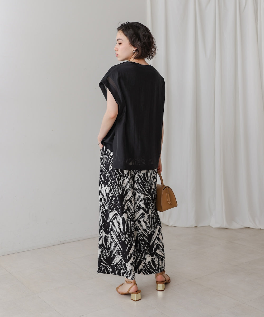 シアーカットドッキングサイドボタンプルオーバー