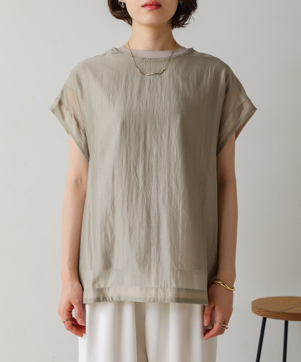 シアーカットドッキングサイドボタンプルオーバー