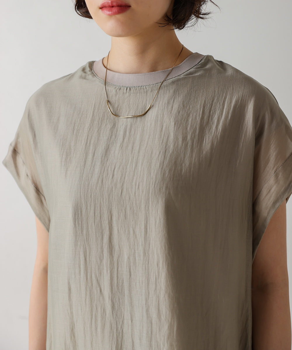 シアーカットドッキングサイドボタンプルオーバー