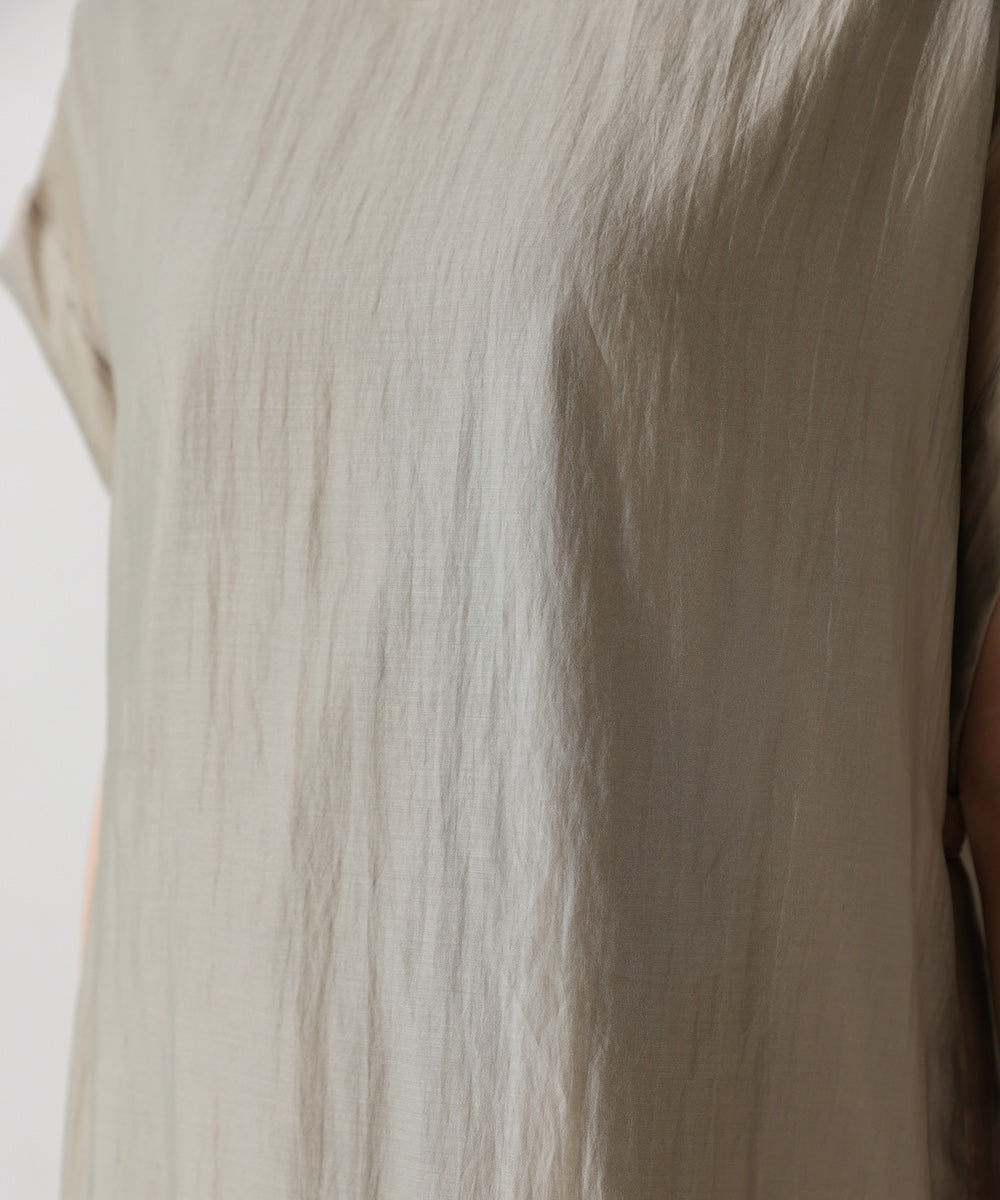 シアーカットドッキングサイドボタンプルオーバー