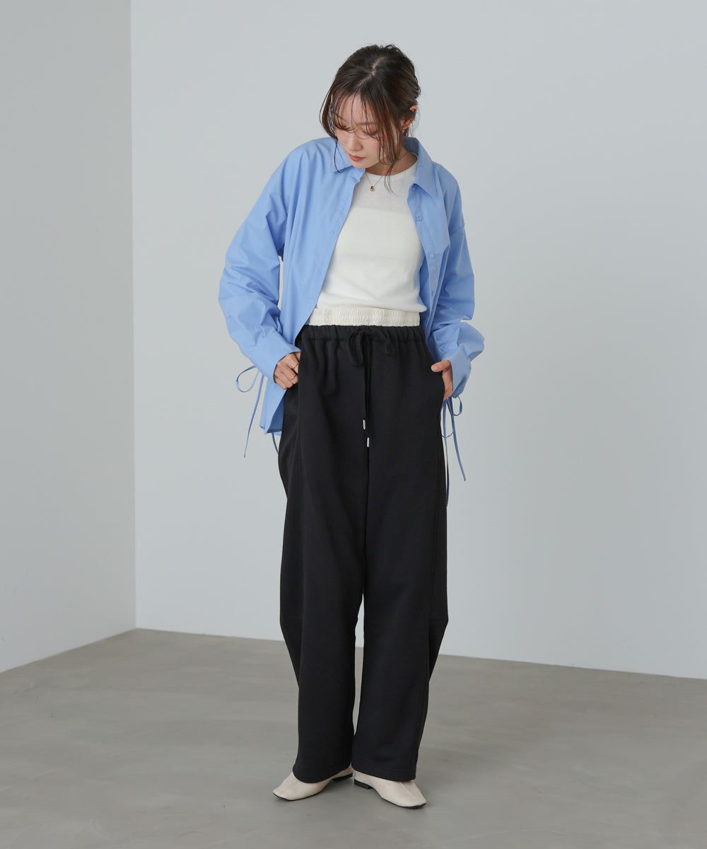 カーブシルエットスウェットパンツ