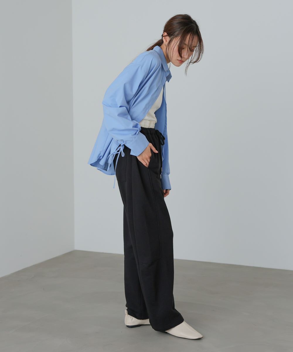 カーブシルエットスウェットパンツ