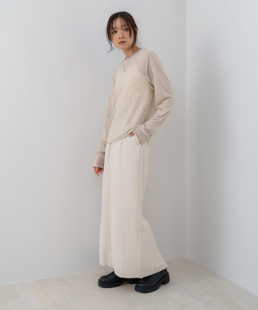 メランジシアーベーシックカットソー