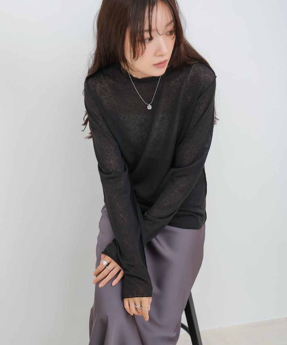 メランジシアーベーシックカットソー