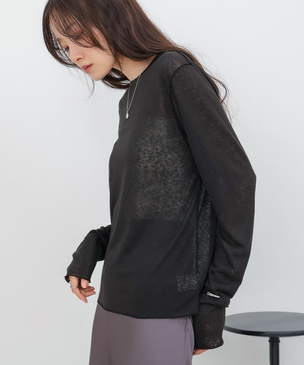 メランジシアーベーシックカットソー