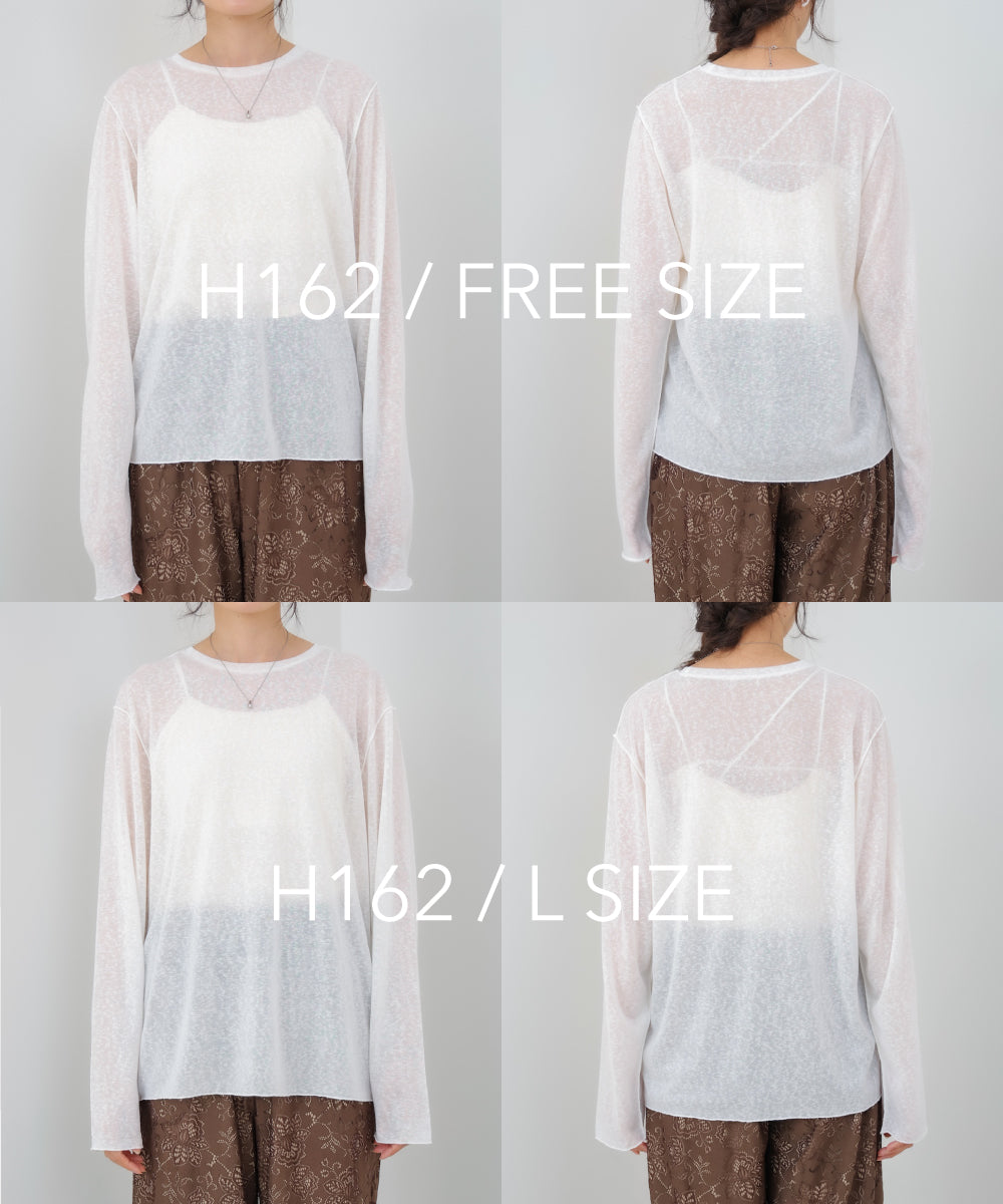 メランジシアーベーシックカットソー