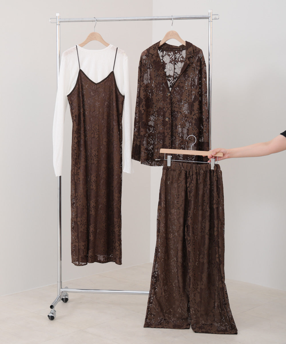 フラワーレースジャケット