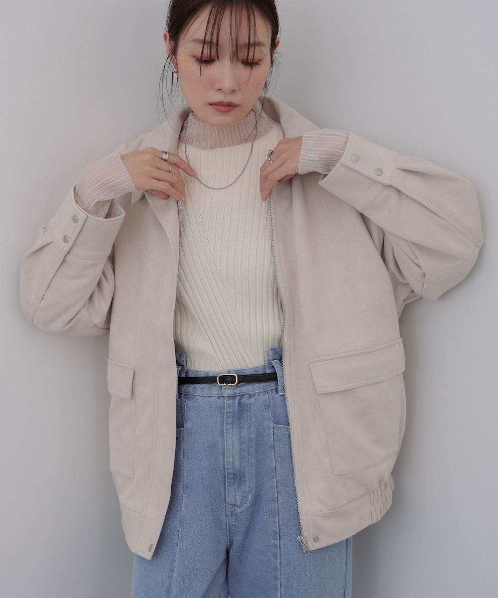 2wayオーバーブルゾンジャケット