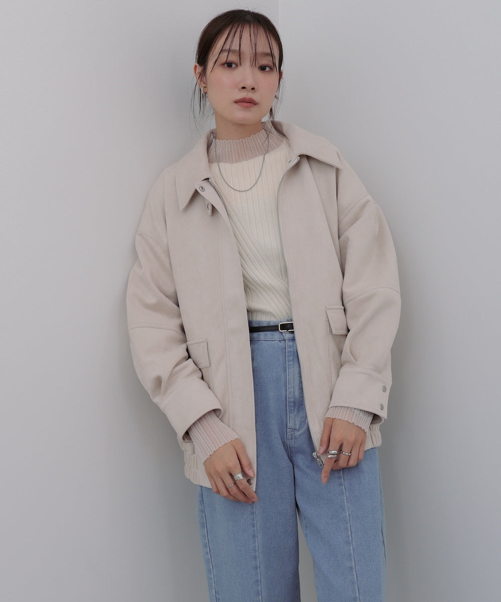 2wayオーバーブルゾンジャケット