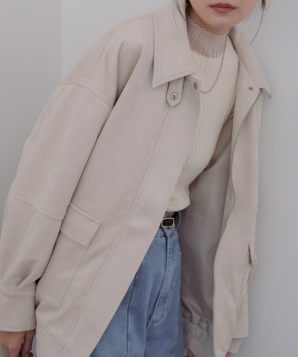 2wayオーバーブルゾンジャケット