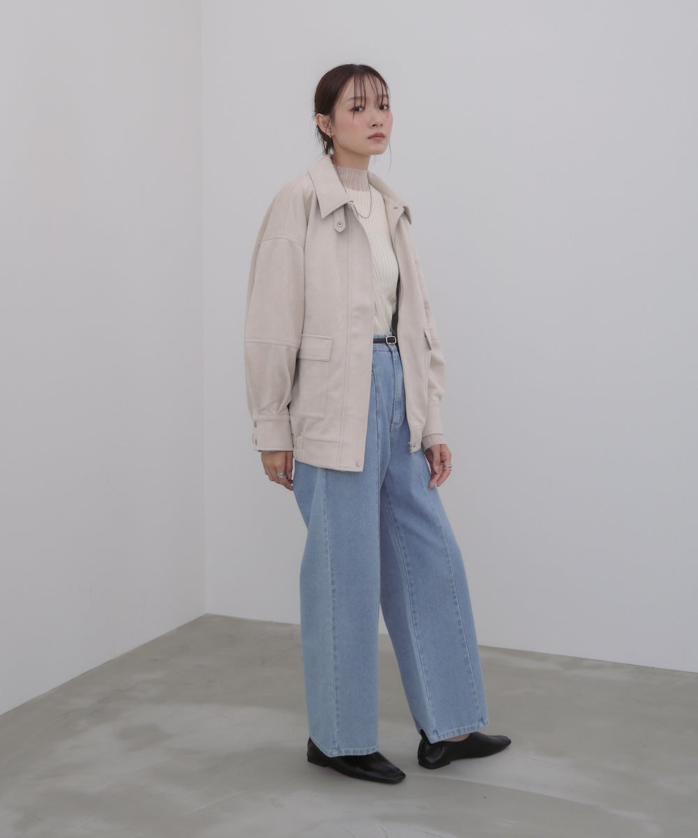 2wayオーバーブルゾンジャケット