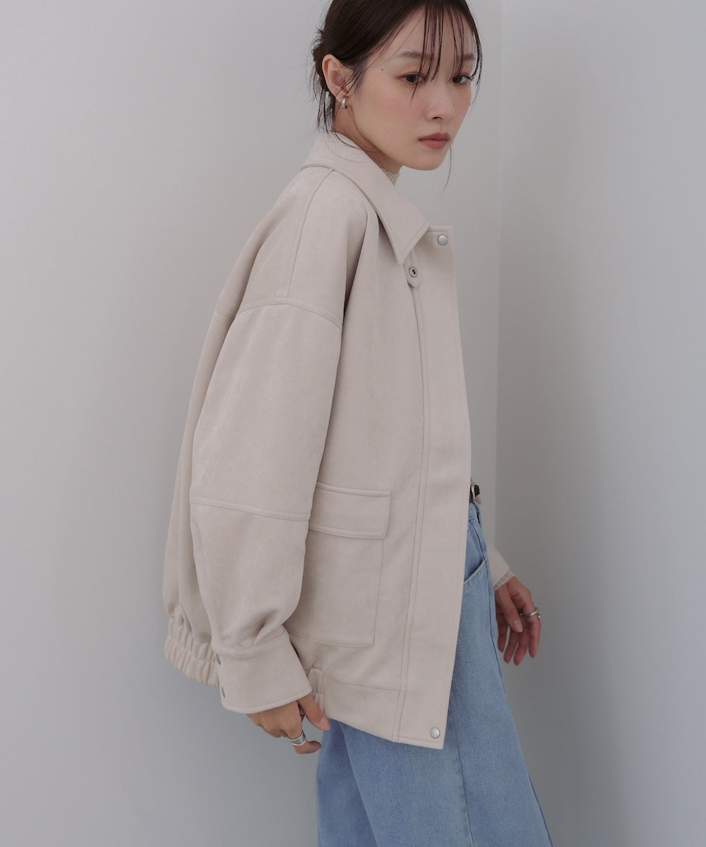 2wayオーバーブルゾンジャケット
