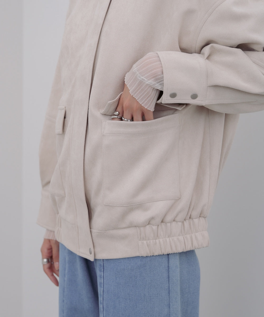 2wayオーバーブルゾンジャケット