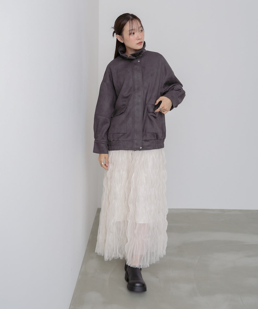 2wayオーバーブルゾンジャケット