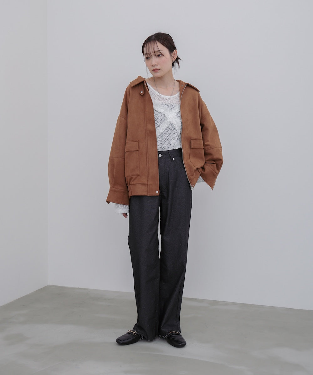 2wayオーバーブルゾンジャケット