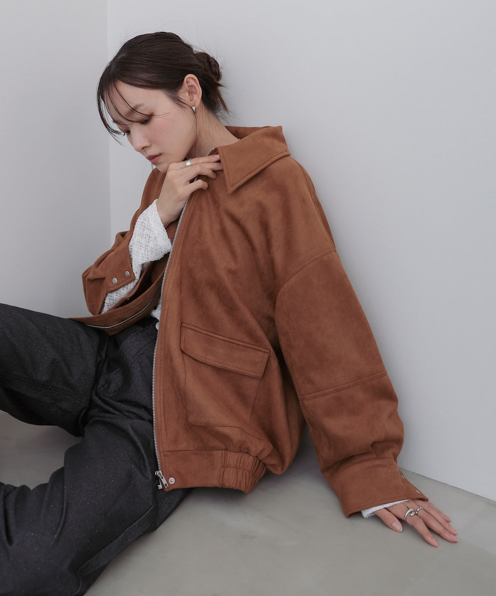 2wayオーバーブルゾンジャケット