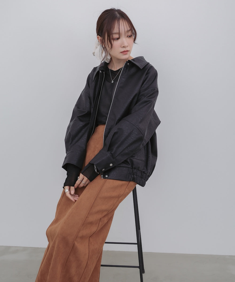 2wayオーバーブルゾンジャケット