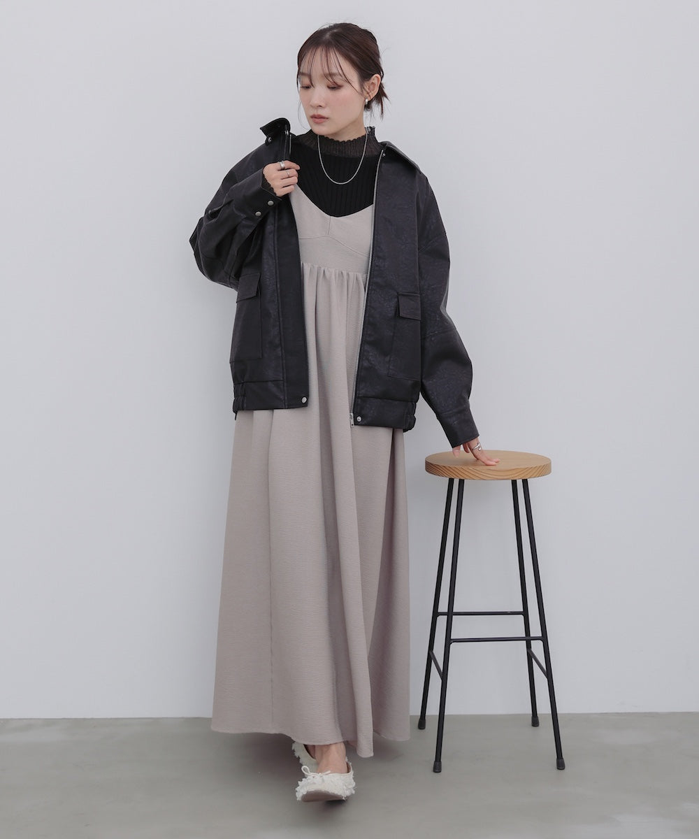 2wayオーバーブルゾンジャケット
