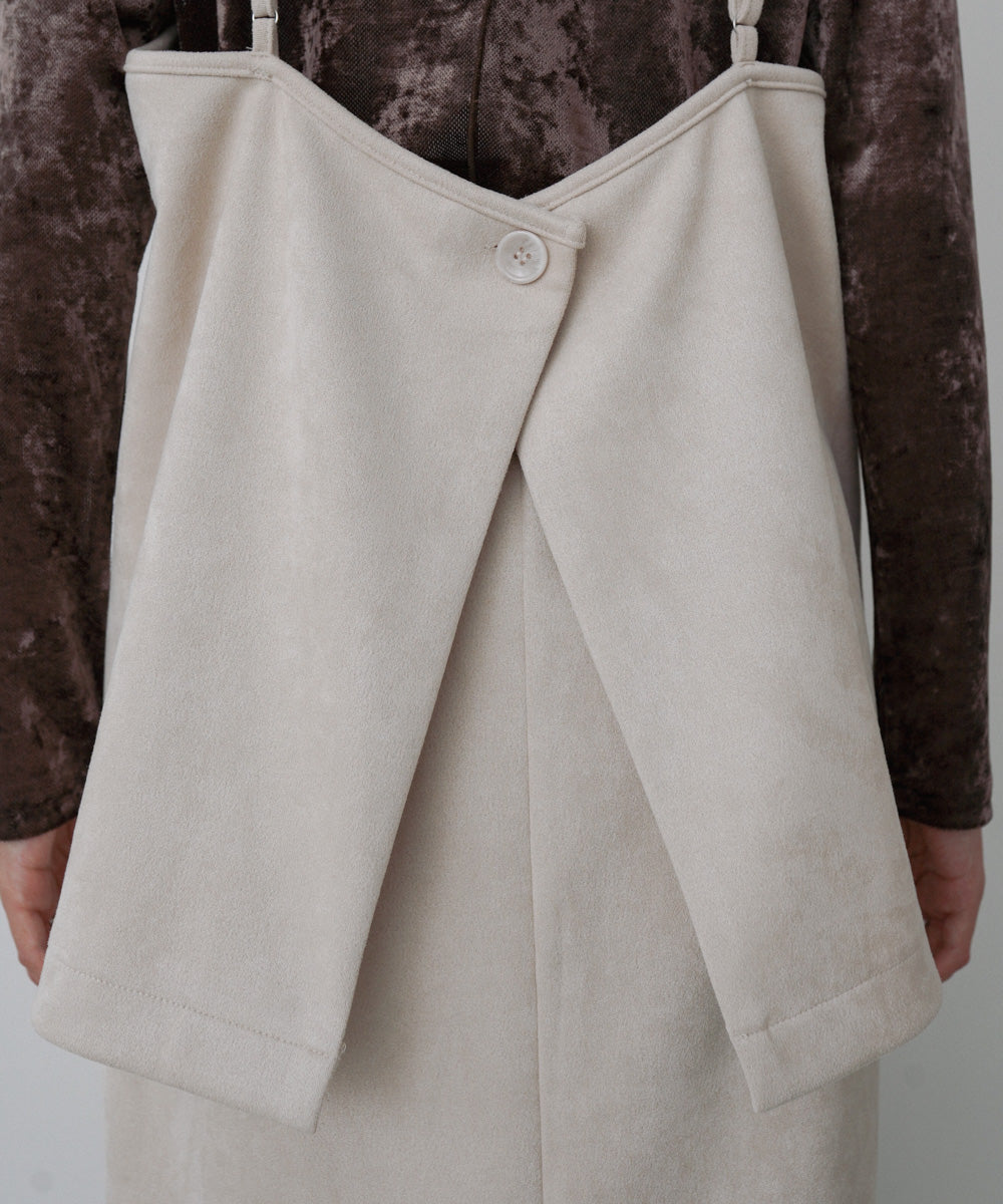 スクエアスウェードビスチェ