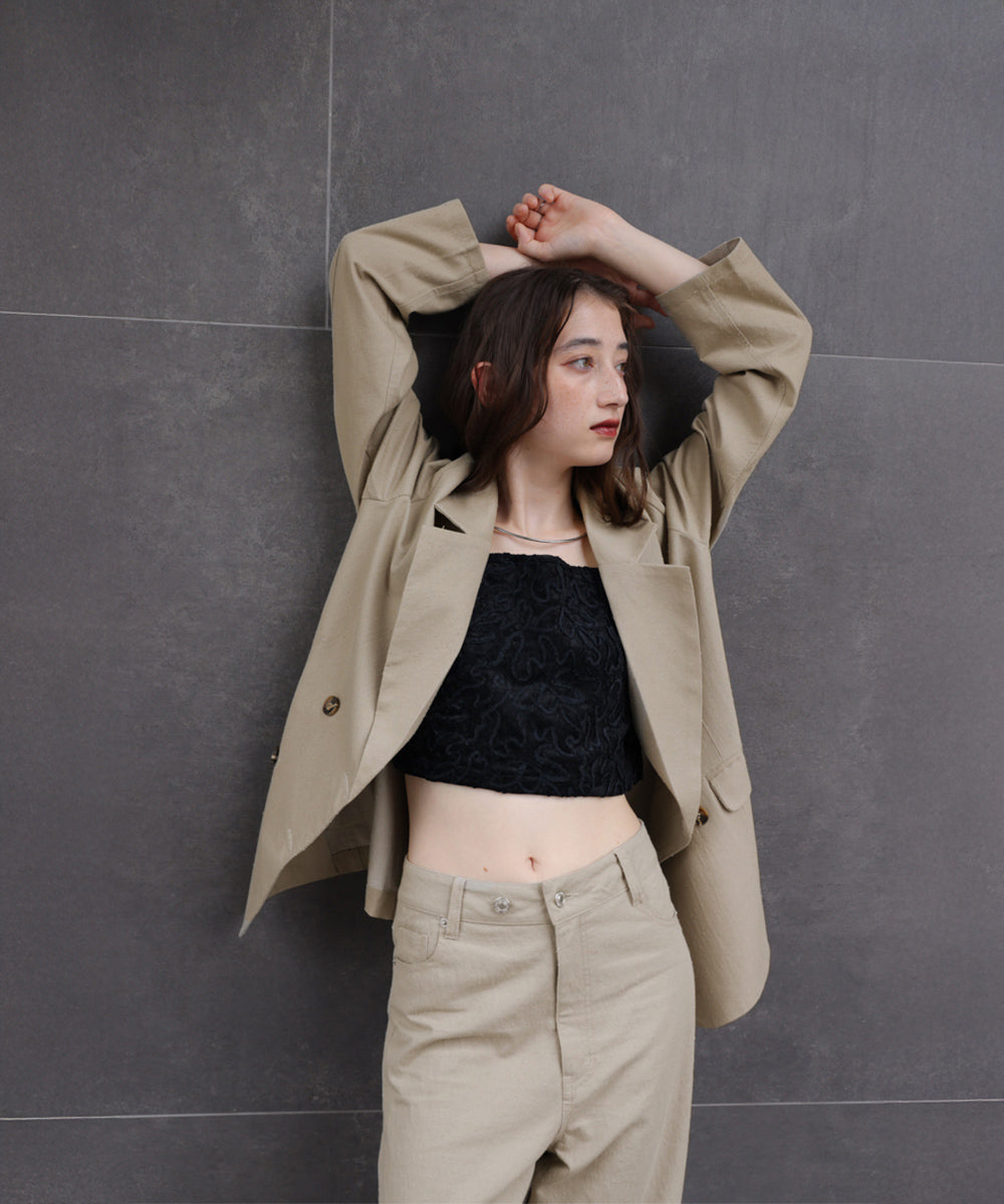 【セットアップ対応可】ドットダメージテーラードジャケット