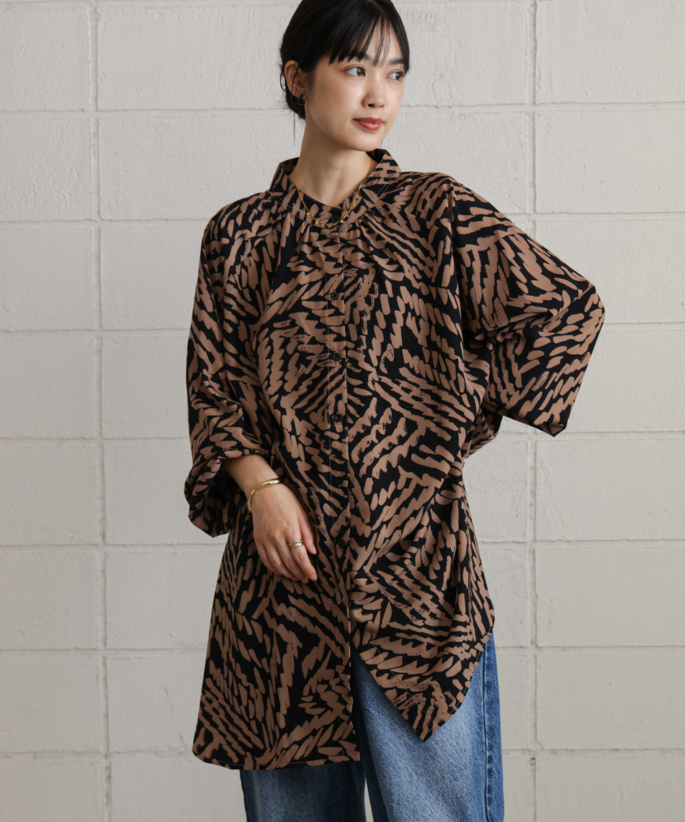 アソート柄チュニック