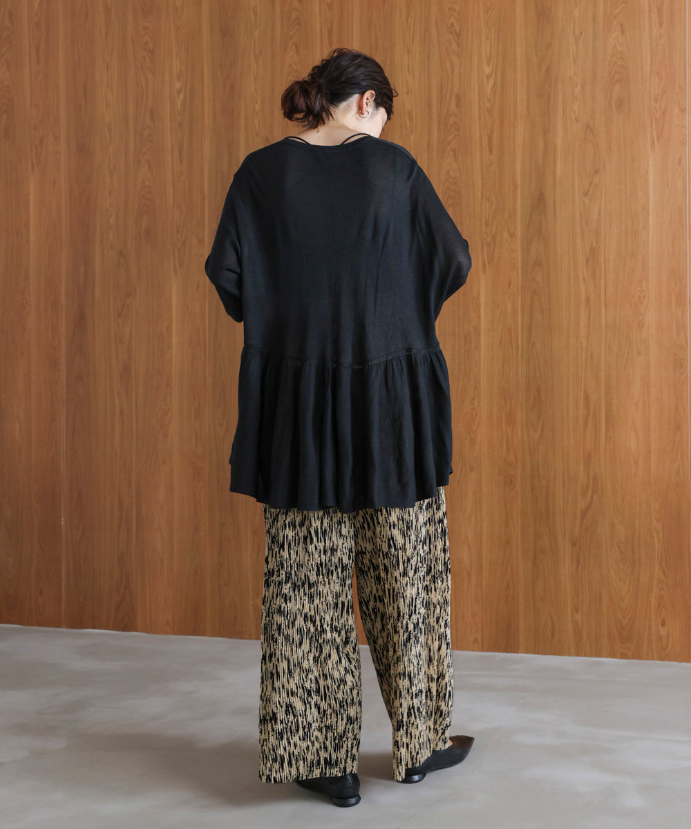 ニュアンス柄パンツ