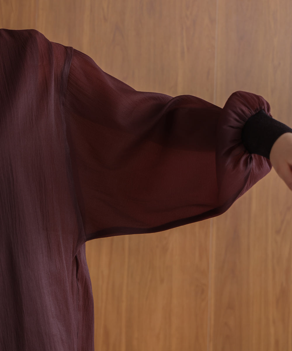 シアーレイヤードプルオーバー