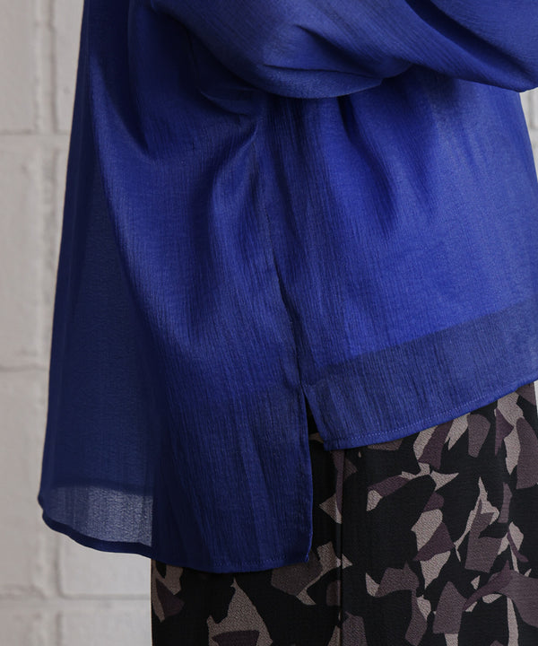 シアーレイヤードプルオーバー