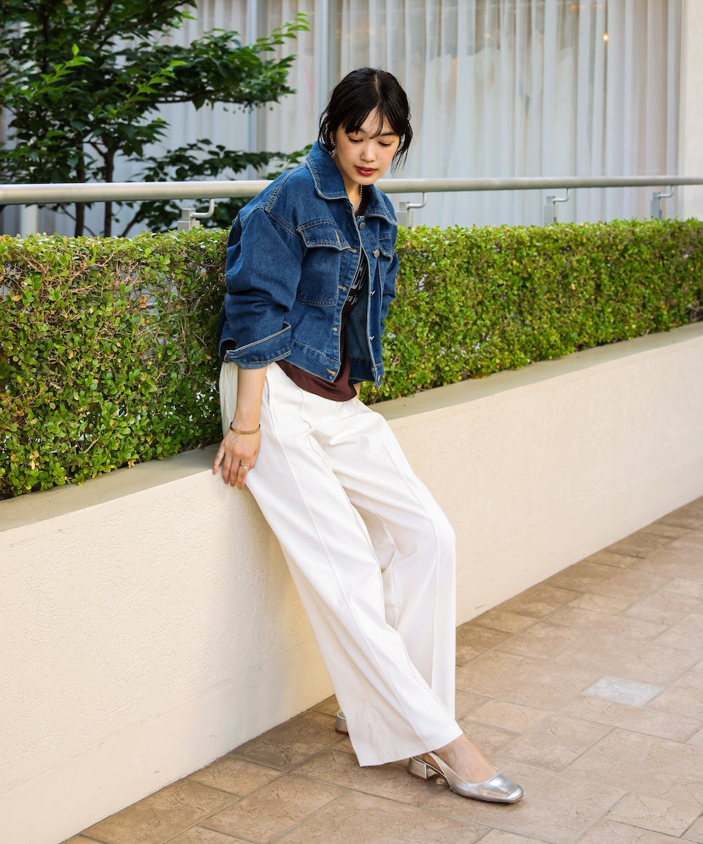 【HAKIYASE】WIDEパンツ