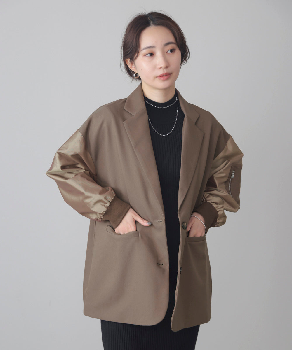 ミリタリーテーラードジャケット