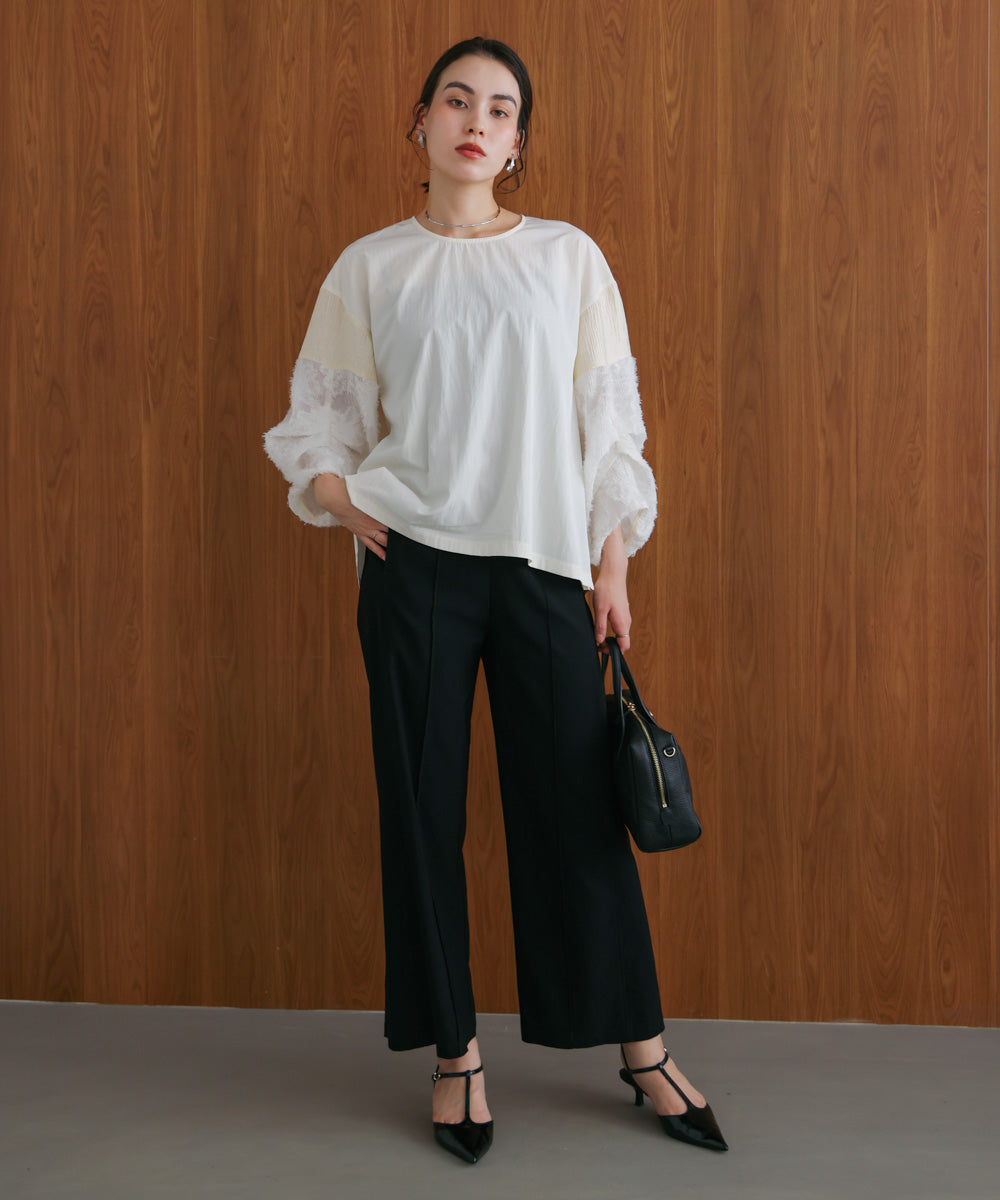 袖ボリュームブラウス