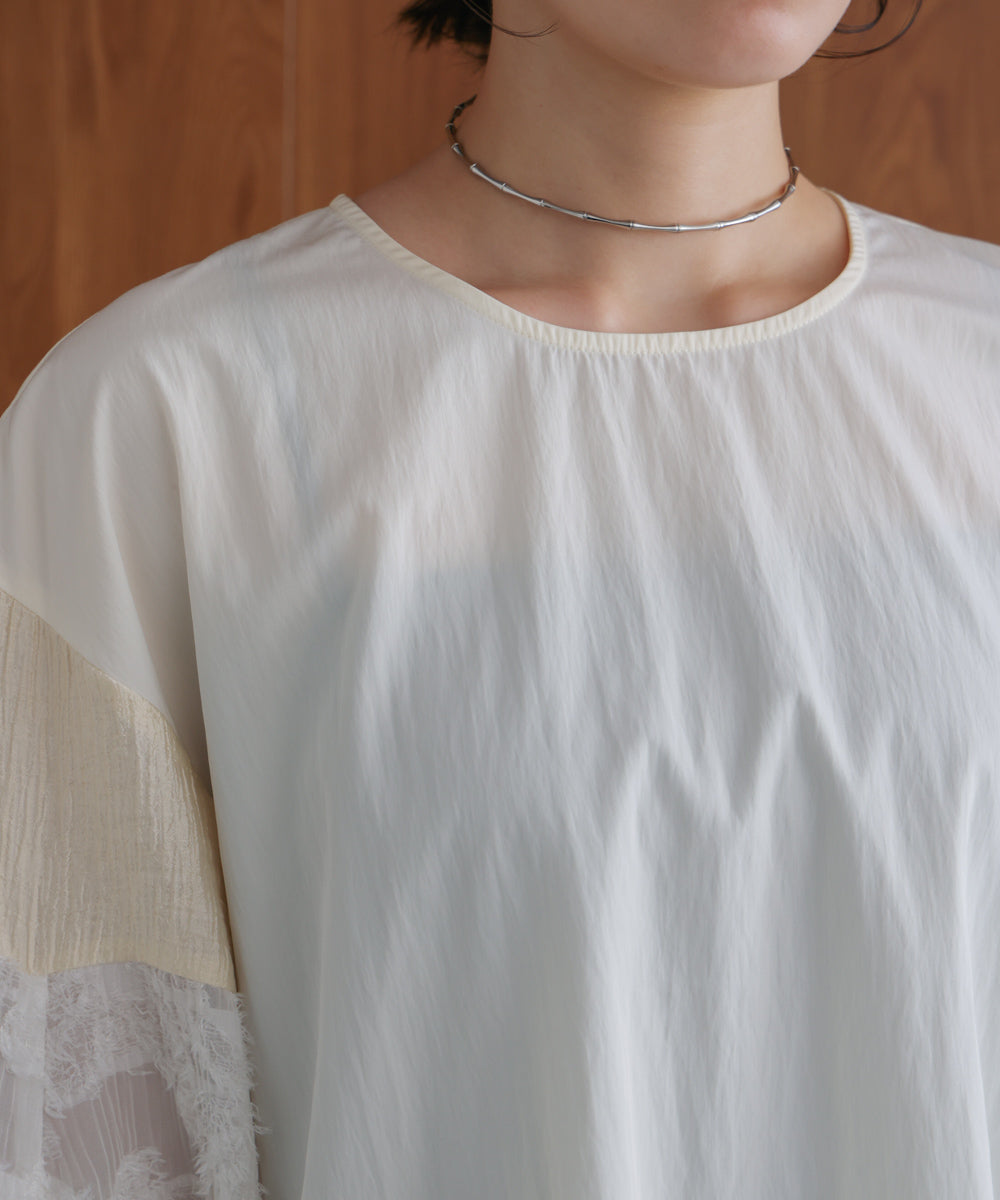 袖ボリュームブラウス