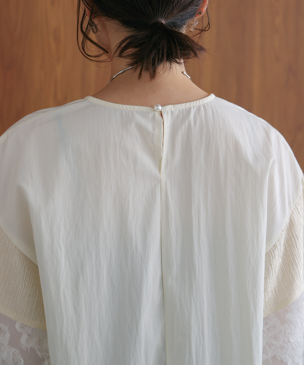 袖ボリュームブラウス