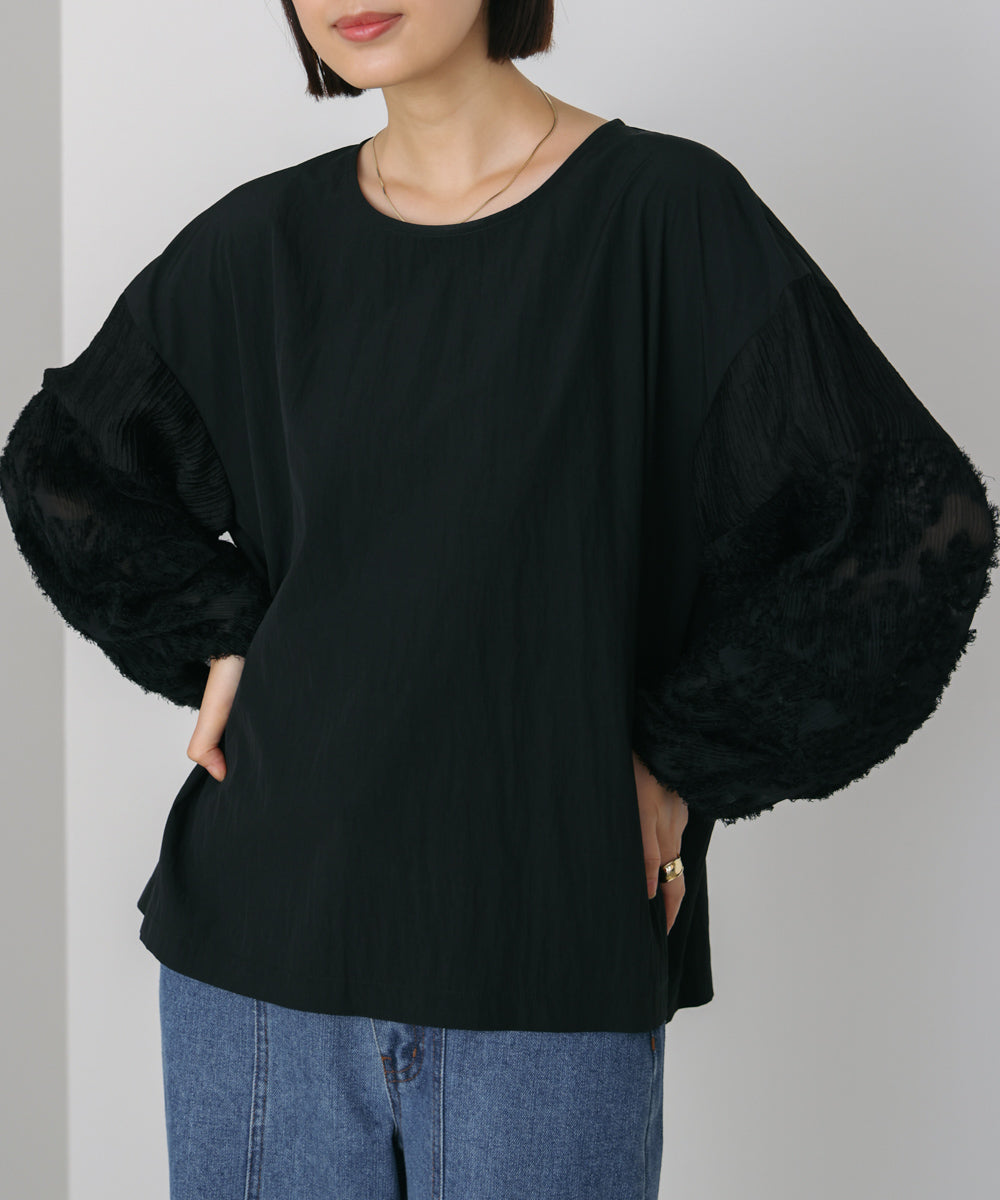 袖ボリュームブラウス