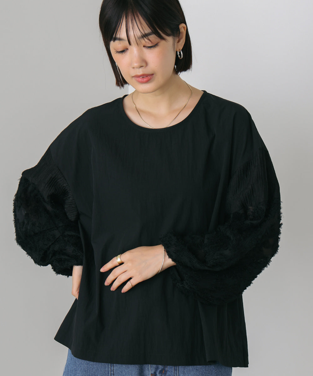 袖ボリュームブラウス