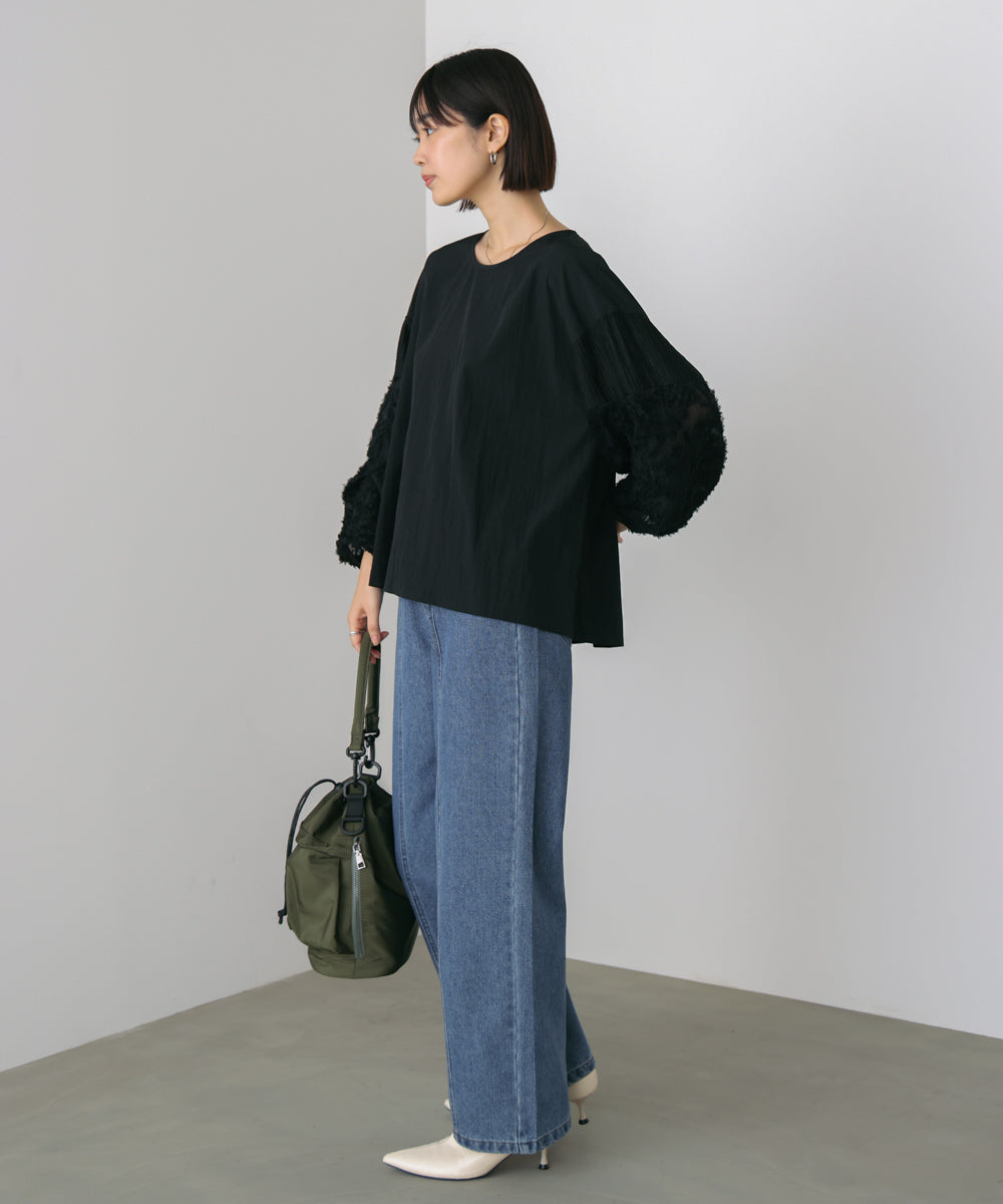 袖ボリュームブラウス