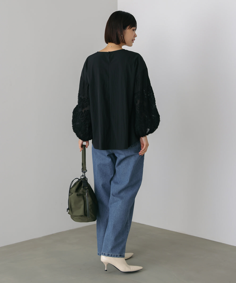 袖ボリュームブラウス