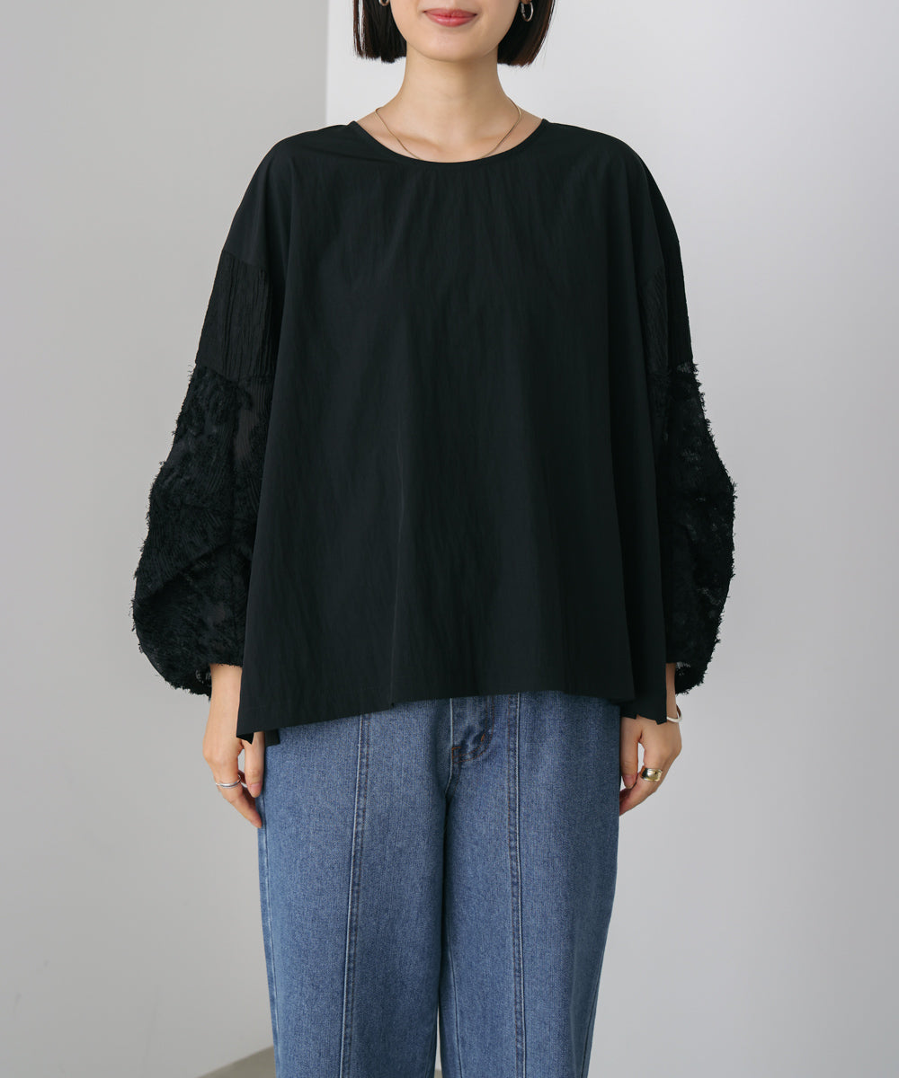 袖ボリュームブラウス